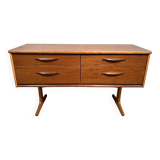 Buffet rétro vintage en teck du milieu du siècle par Austinsuite 1960