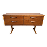 Buffet rétro vintage en teck du milieu du siècle par Austinsuite 1960