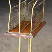 Irresistible victorian s. hall rotating magazine rack.