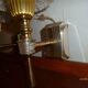 Lot of 2 sconces resin 1960 70 granitee