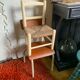Chaise paillée enfant