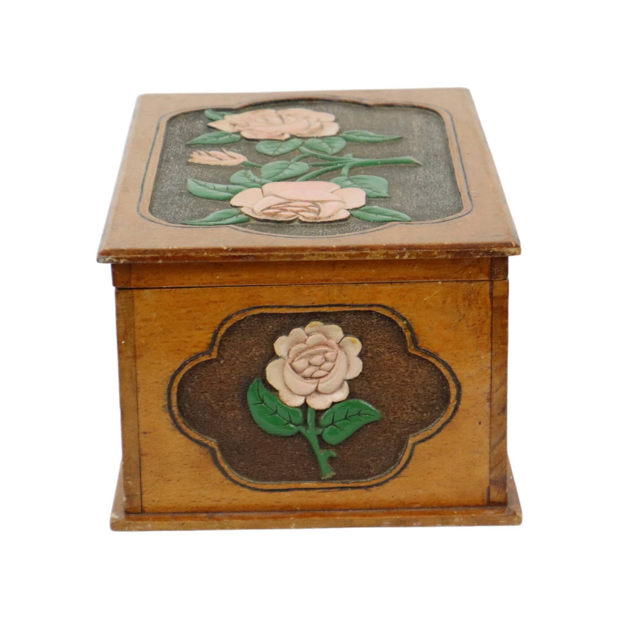 Boïte à bijoux en bois