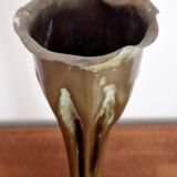 Shell socket vase 1914-1918 brass