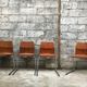 Series of 8 vintage retro stackable chairs FLOTOTTO PAGHOLZ by Adam Stegner 1960 1970