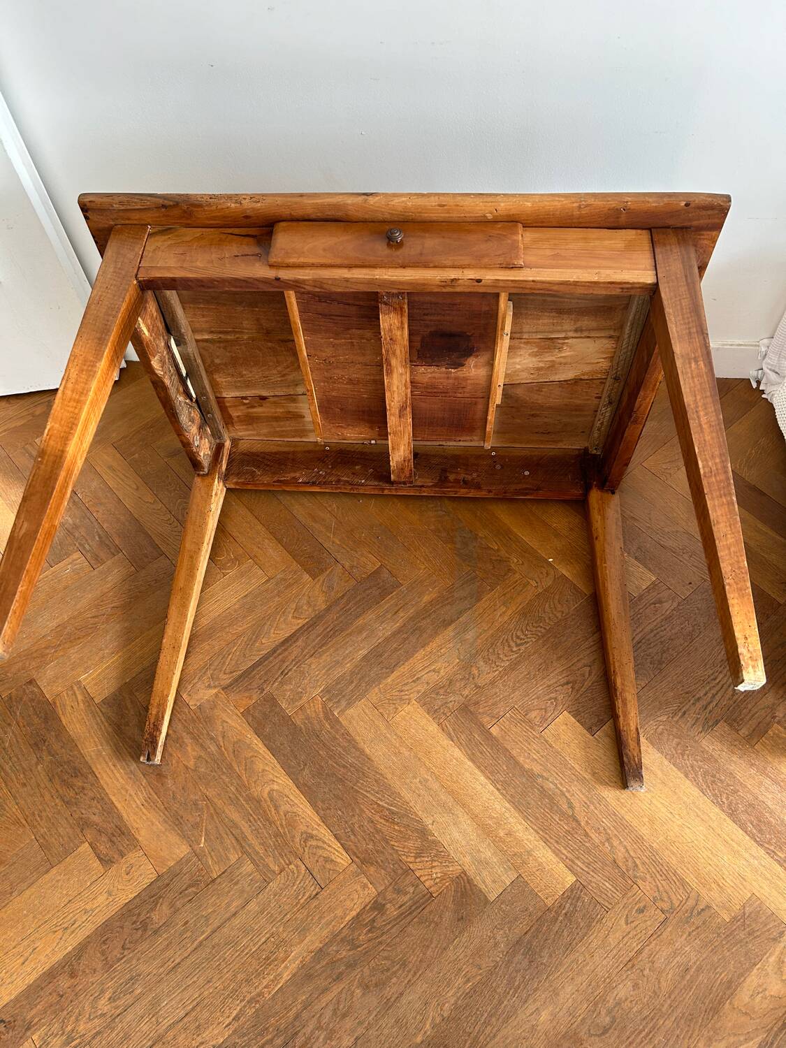 Farmhouse table with drawer / desk