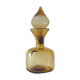 Vintage amber glass decanter