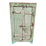 Old bedside table - tribal cabinet in Burmese teak