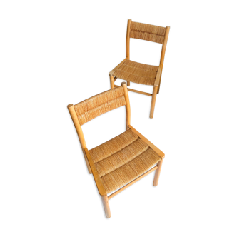 Pierre Gautier Delaye Design Chair Pair 1955