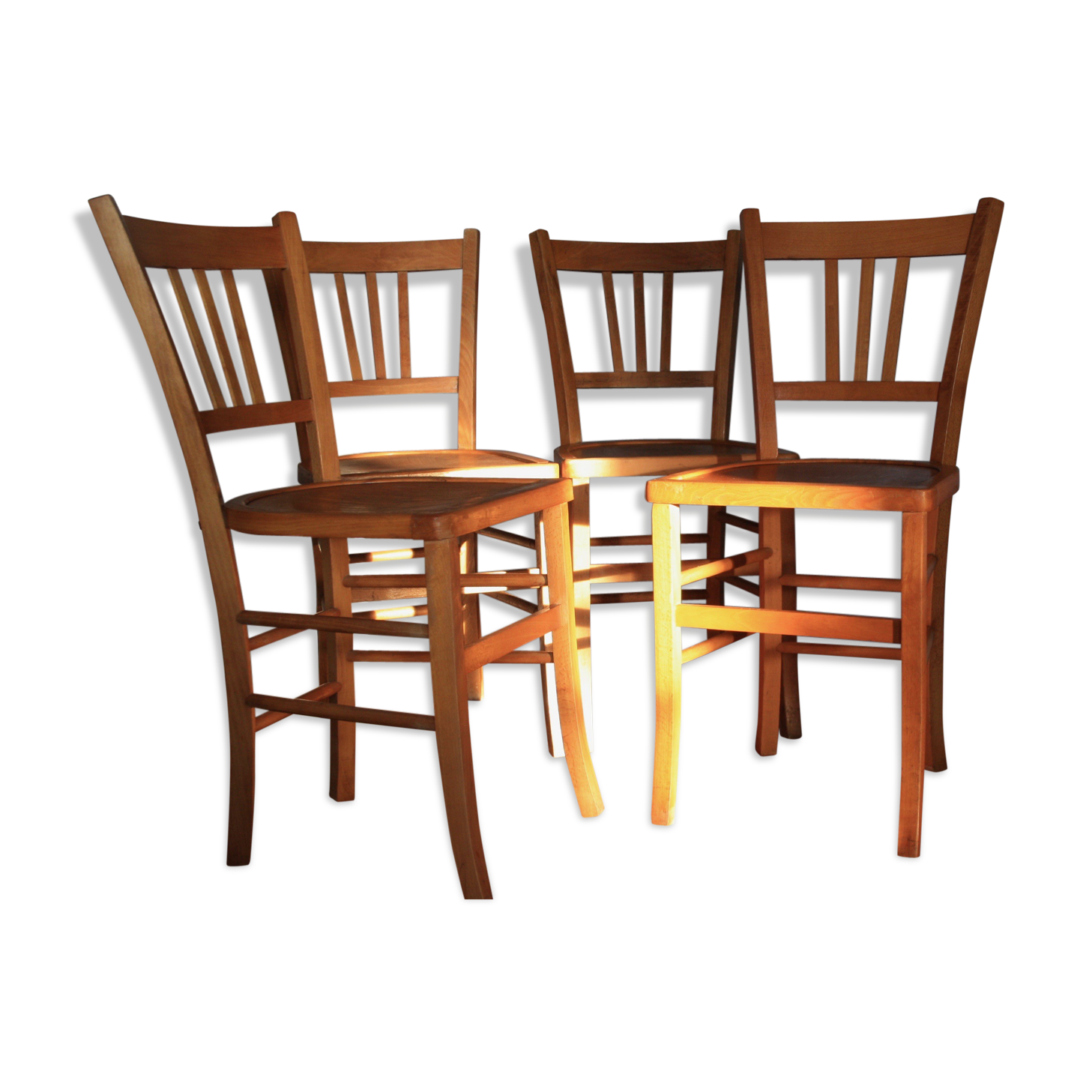 Set of 4 bistro chairs