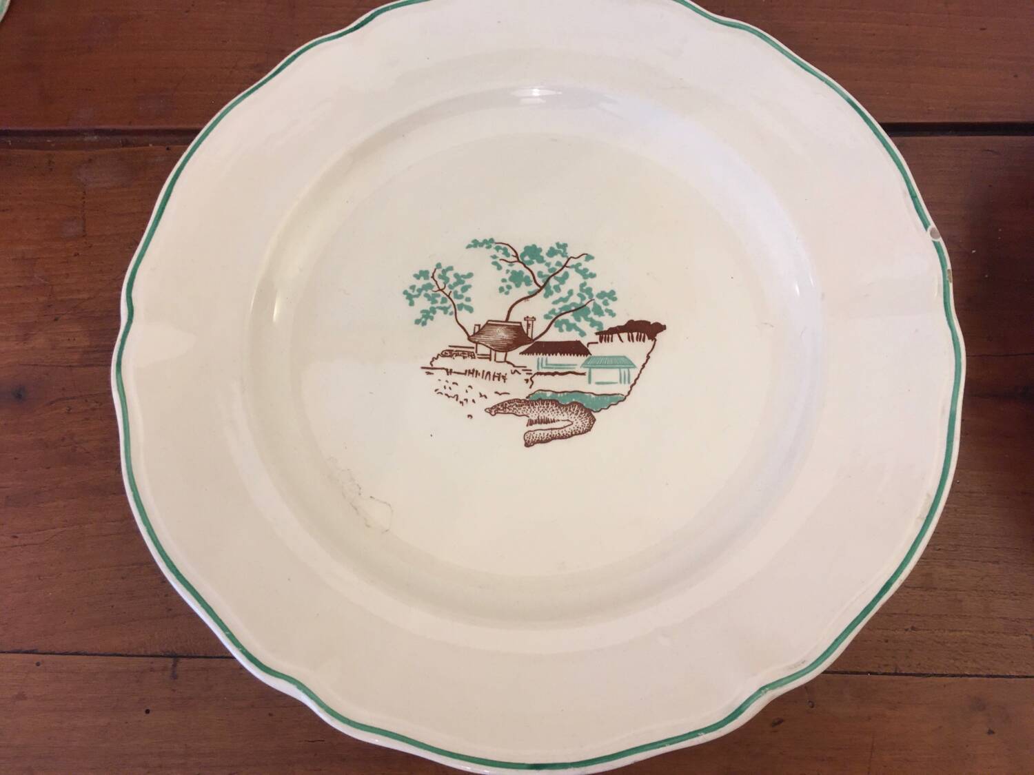 Old Luce Paris earthenware service