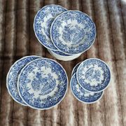12 antique deep plates Lunéville KG