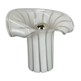 Modernist floral Murano glass table light in style of GINO VISTOSI, Italy