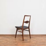 Mid-Century Teak Dining Chairs by Karl Nothhelfer, 1950s, Set of 4