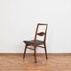 Chaises de salle à manger en teck du milieu du siècle par Karl Nothhelfer, années 1950, Ensemble de 4