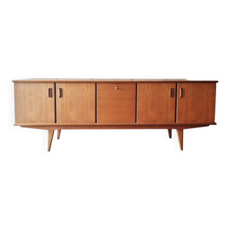 Enfilade Roger Hilaire pour Malora, esprit moderniste, vintage, années 50