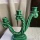 Glazed ceramic chandelier