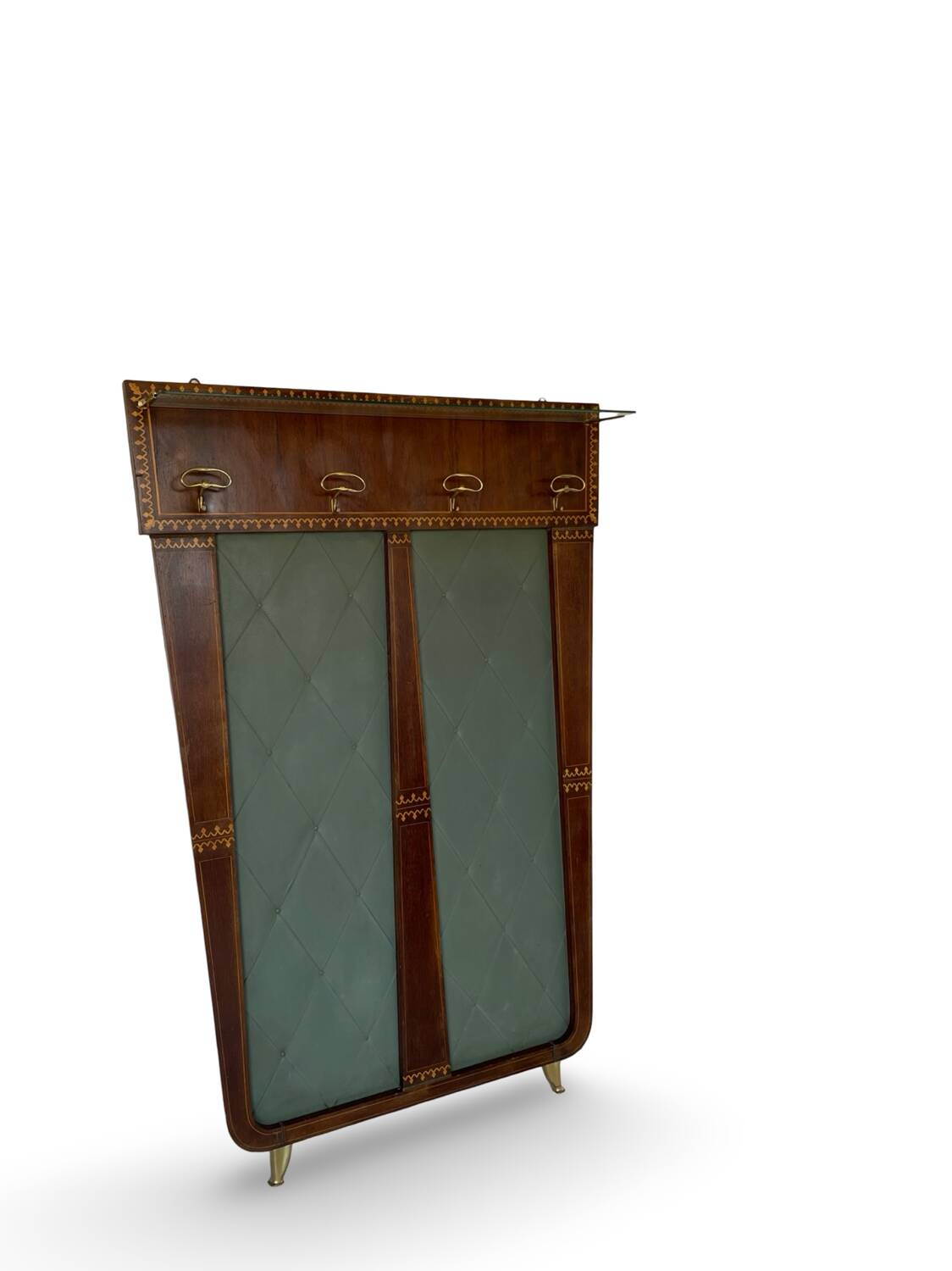 Porte-manteau mural italien des années 60