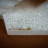 Art Deco pheasant in glazed earthenware by Louis Fontinelle - 1930s