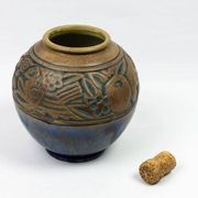 Vase boule art déco — Mougin & Gaston Ventrillon (Nancy)