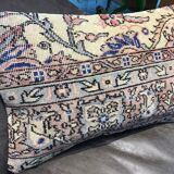 Floral Design Neutral Rug Pillow Cover 40x60cm