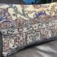 Floral Design Neutral Rug Pillow Cover 40x60cm