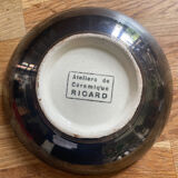 Vintage empty pocket Ricard ceramic workshops