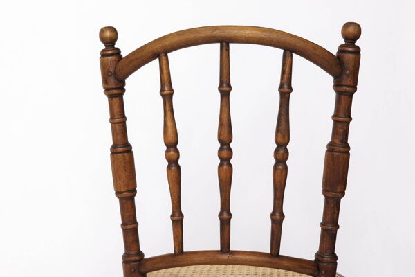 Lot de 4 chaises Josef Kohn en bois courbé – Vintage autrichien des années 1930-1950, hêtre