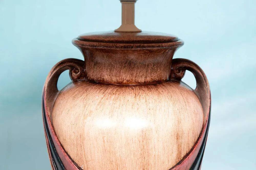 Scandinavian bohemian table lamp from the 70s/80s, postmodern.