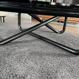 Smoked glass coffee table