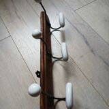 Vintage wall coat rack