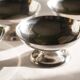 Set of 4 stainless steel ice cream cups, made in France