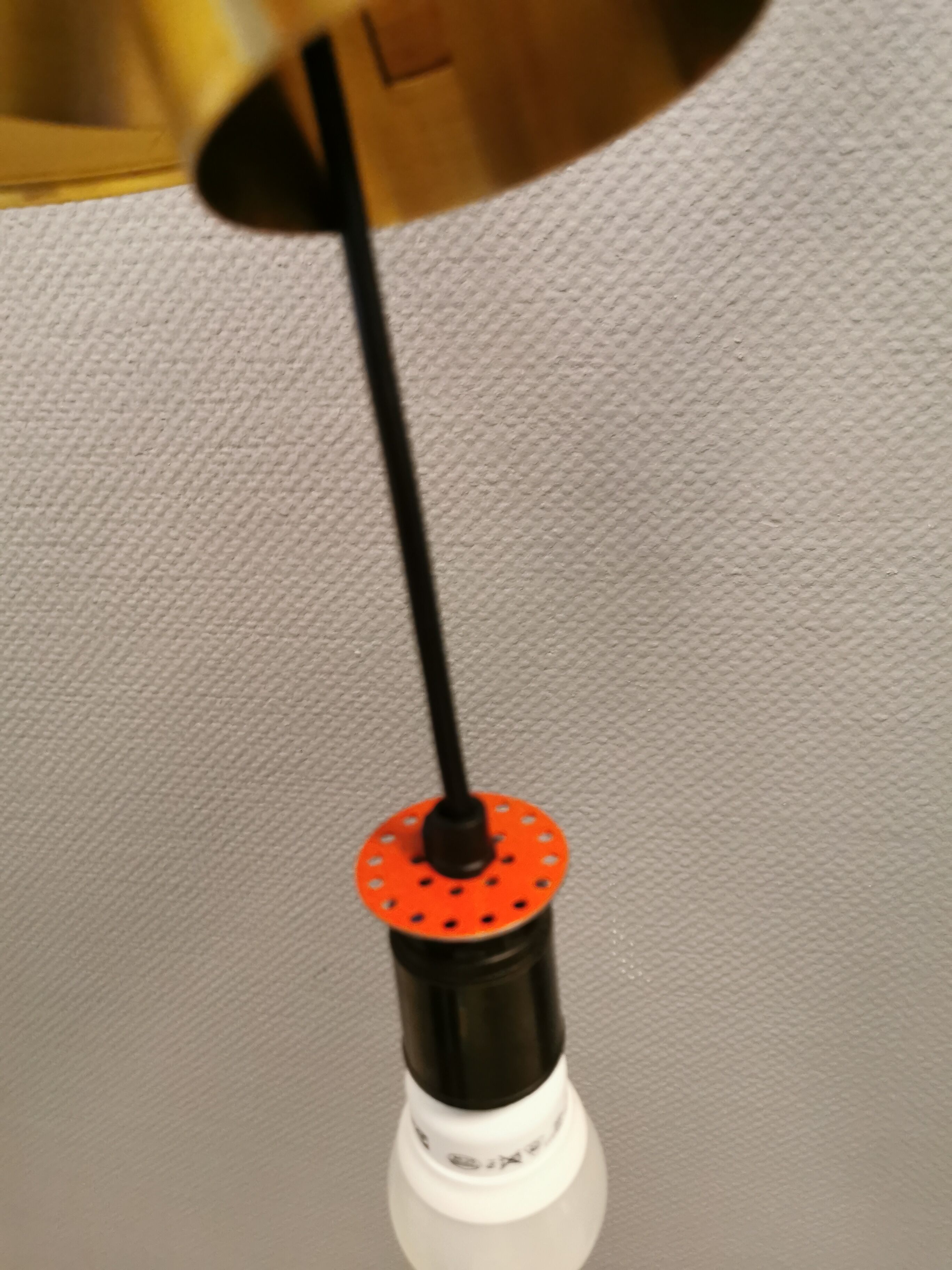 Danish hanging lamp, designed by T.H Valentiner in the 1960s