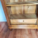 Parisian art deco oak wardrobe