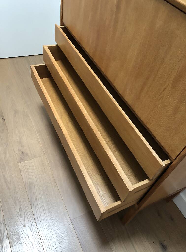 Very rare vintage ikea mtp secretary from 1960