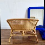 Rattan bench