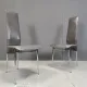 Vintage dining chairs by Giancarlo Vegni for Fasem, set of 8, 1980s