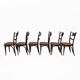 Set Early 20th Century Neapolitan Bent Beech Thonet Chairs Sautto&Liberale