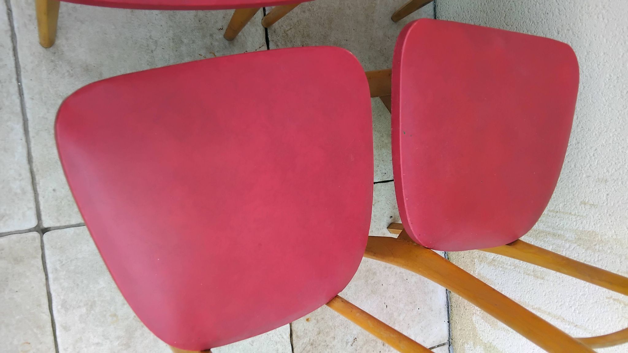 4 vintage Scandinavian chairs