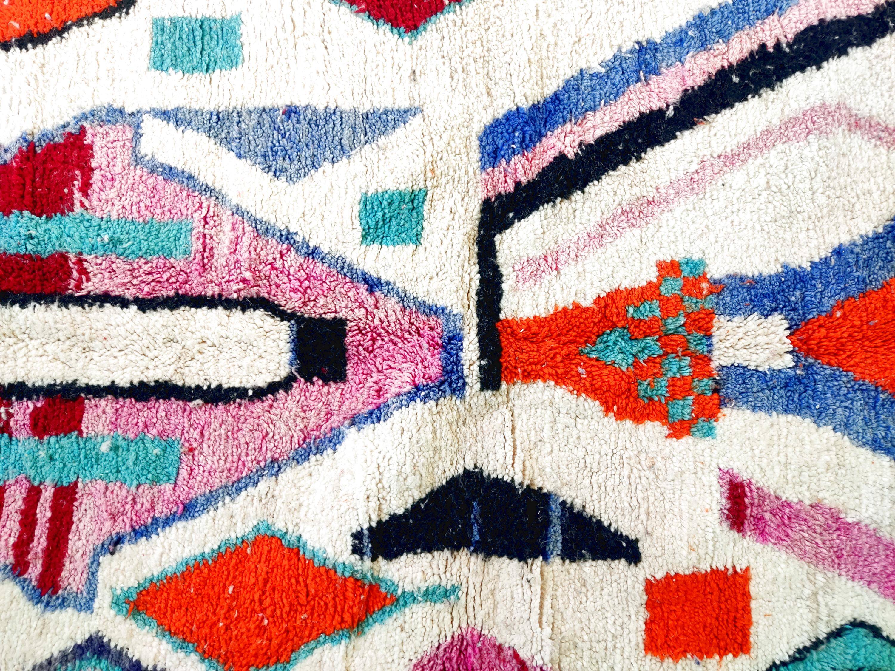 Tapis fait main traditionnal 250cmX150cm marocain