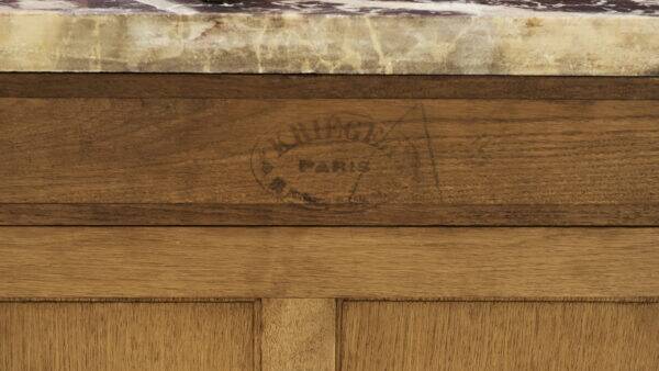 Louis XVI style sideboard made around 1830 by Maison Krieger