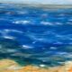 Original Swedish Oil on Canvas – “Landscape” by Lalla Blecher – Signed – Vintage & Framed