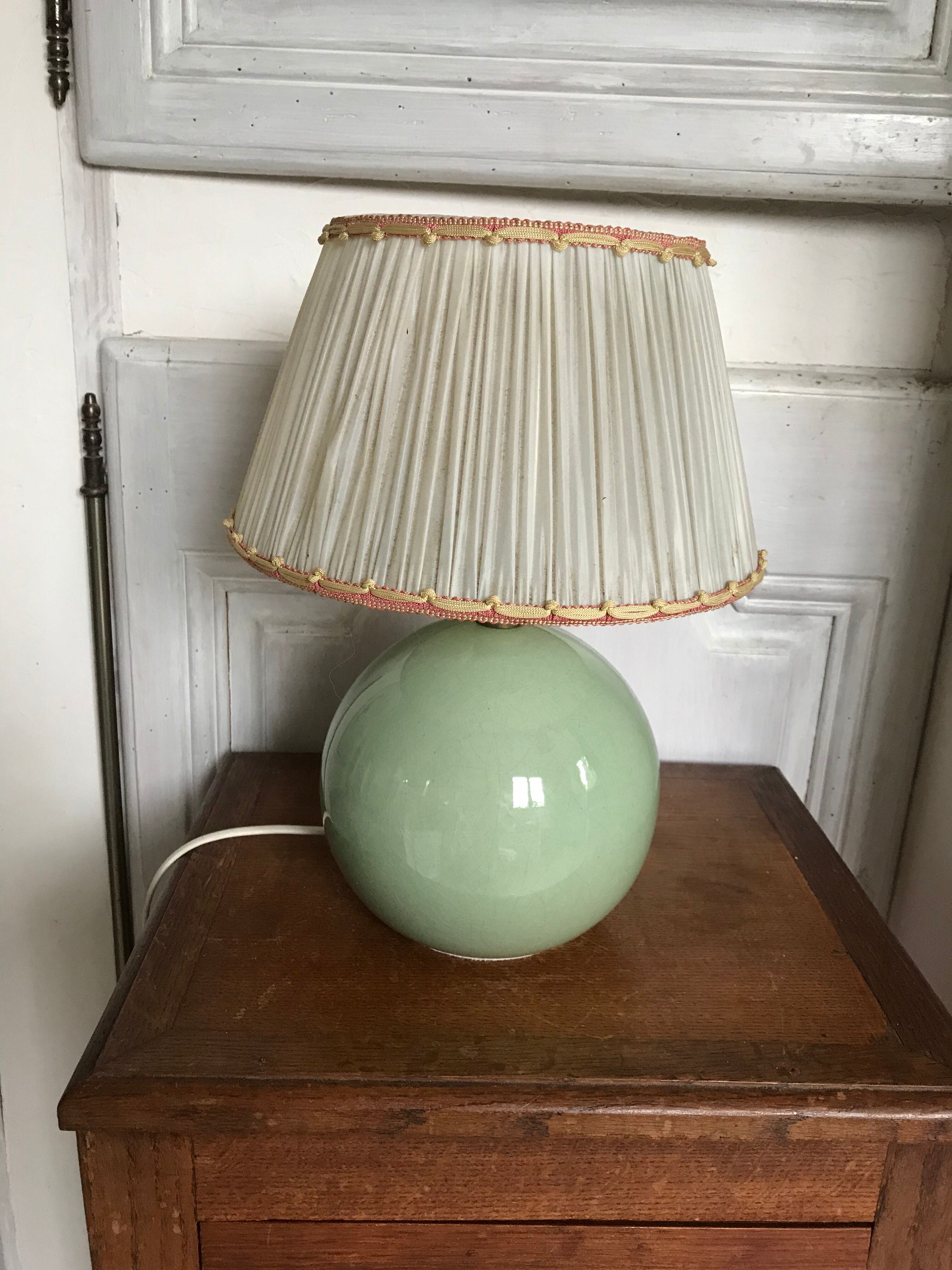 Vintage ceramic lamp