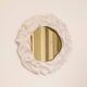 "Pavlova" stoneware mirror