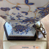 Porcelain living lamp nineteenth handmade decorations, double lighting