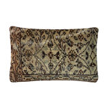 Vintage turkish rug cushion cover