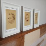 Trio of juvenile illustrations