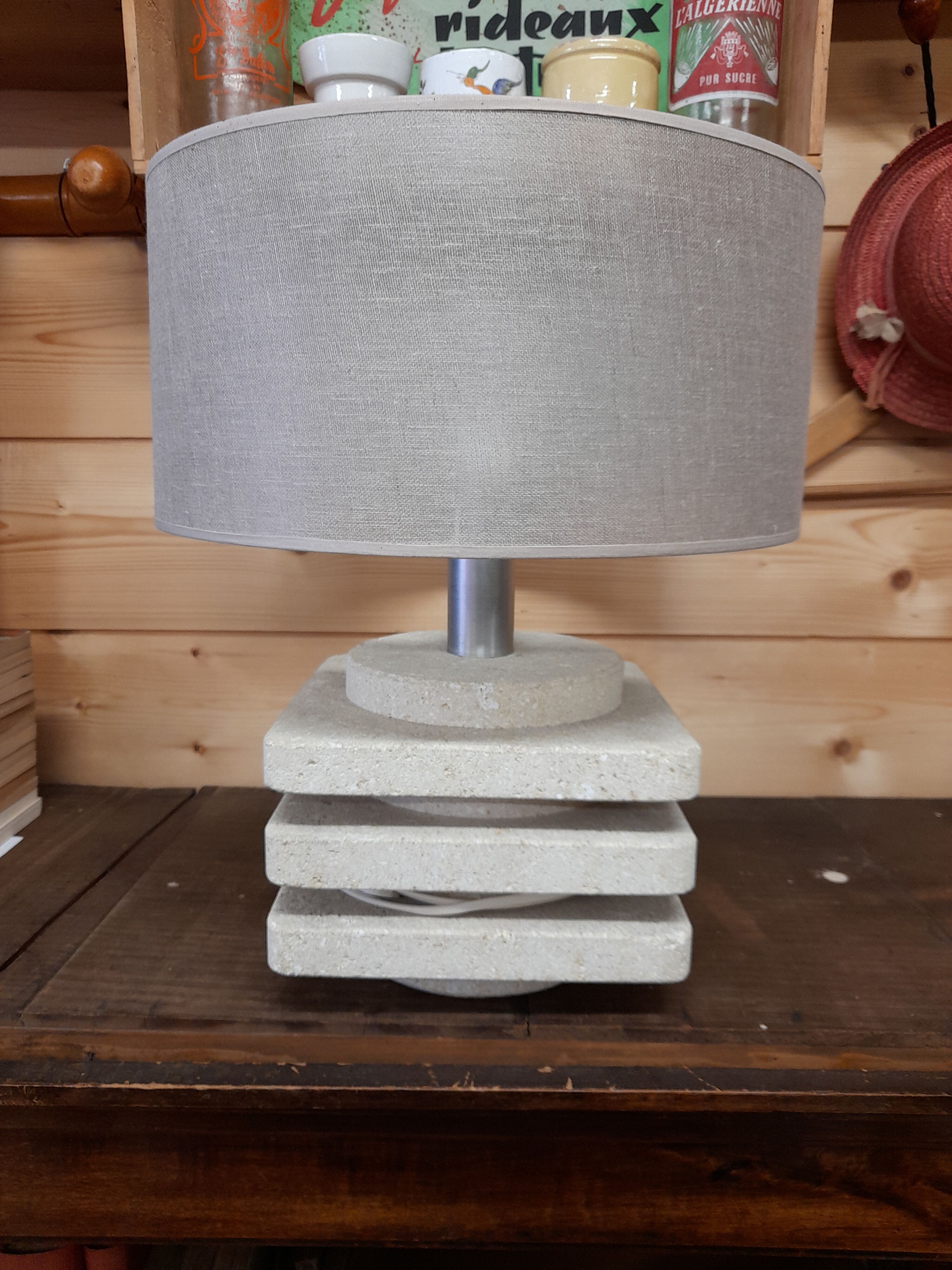 Stone lamp