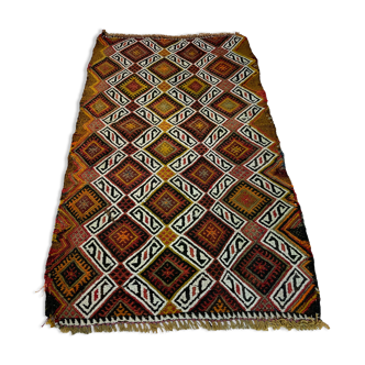 Vintage turkis kilim rug , 90 x 52 cm