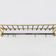 Gold color coat rack, 1960's