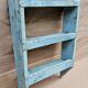 Burmese teak wall shelf